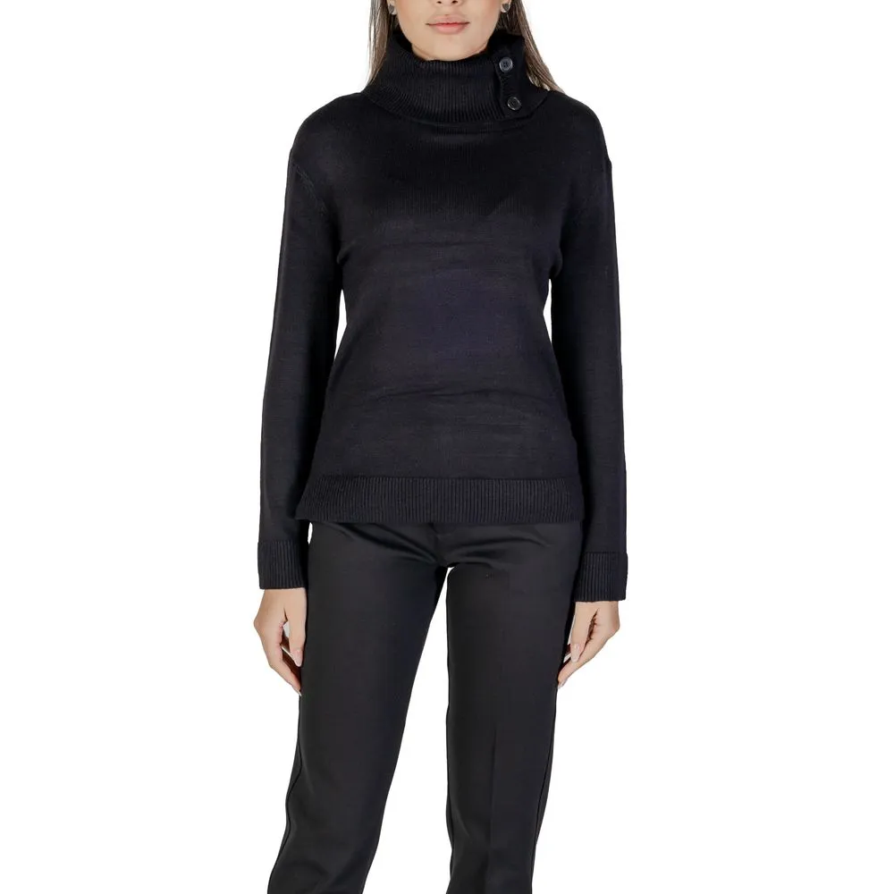 Street One Women's Black Viscose Sweater