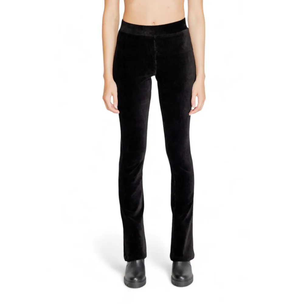 Street One Women's Black Cotton Jeans & Pant