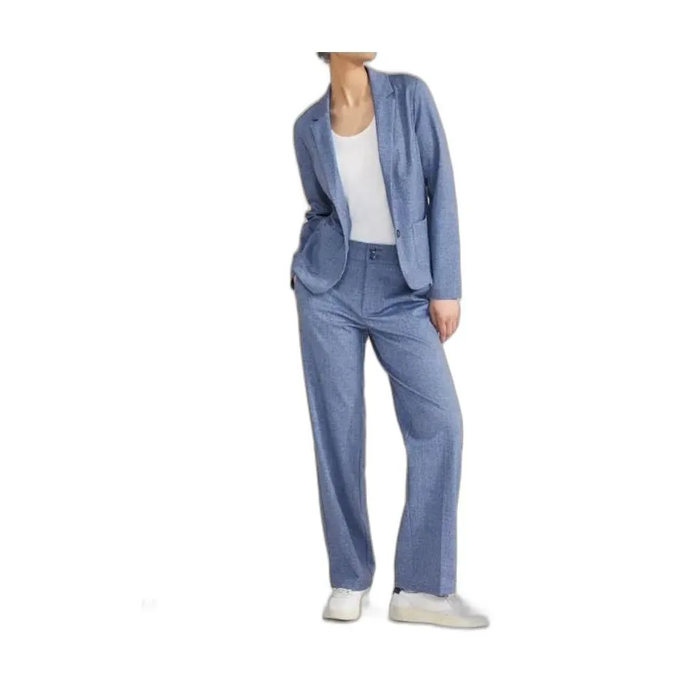 Street One Women's Blue Polyester Suits & Blazer