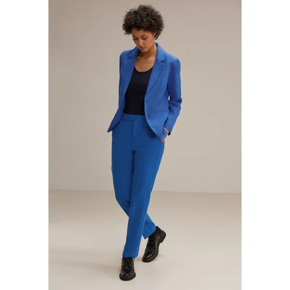 Street One Women's Blue Polyester Suits & Blazer