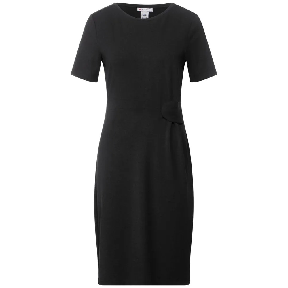 Street One Women's Black Cotton Dress