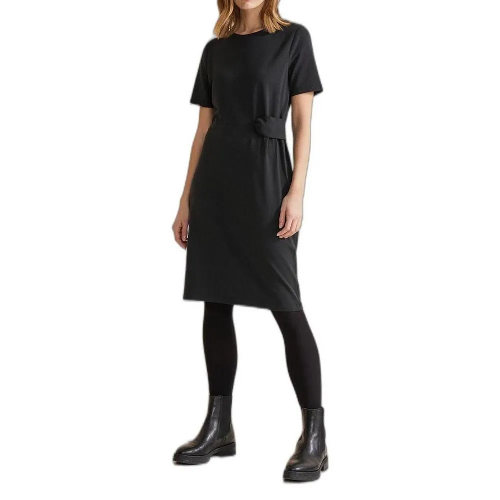 Street One Women's Black Cotton Dress