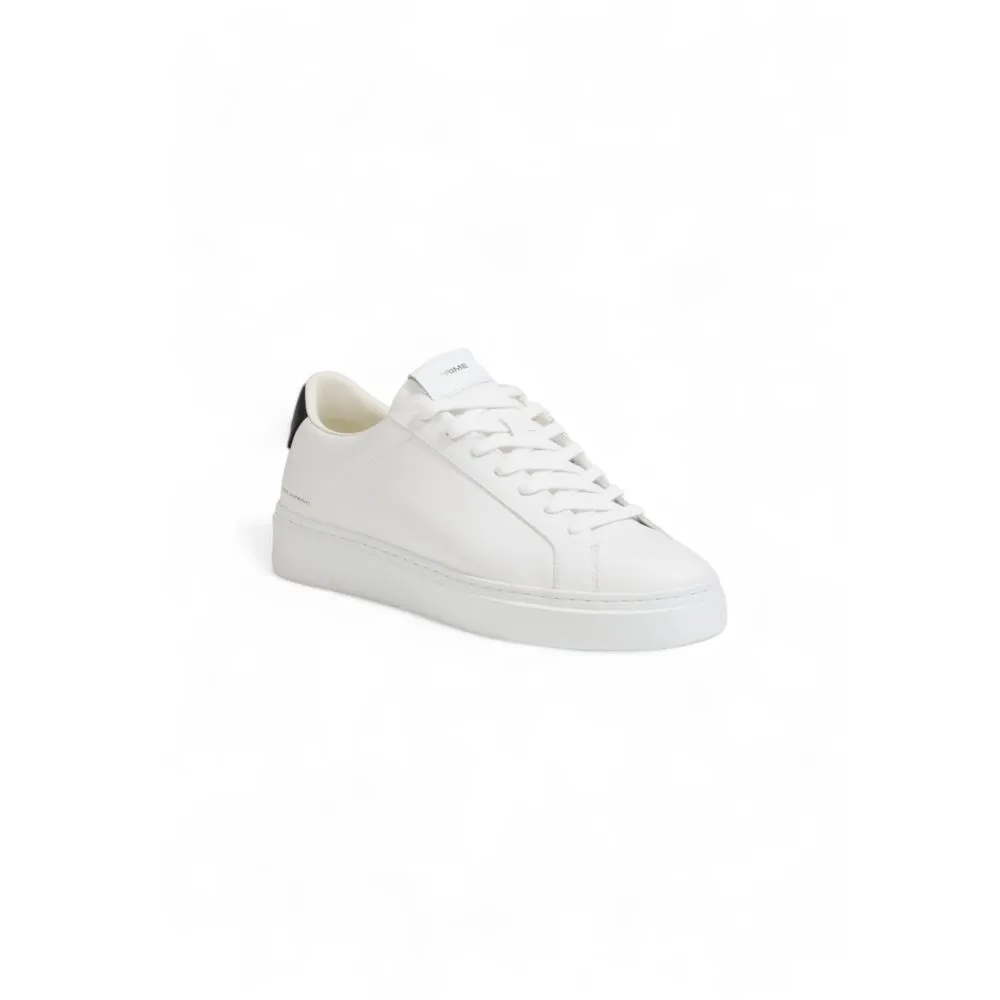 Crime London Men's Black Leather Sneaker