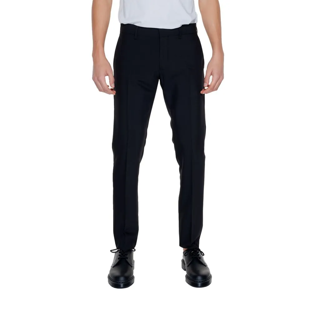 Antony Morato Men's Black Polyester Jeans & Pant