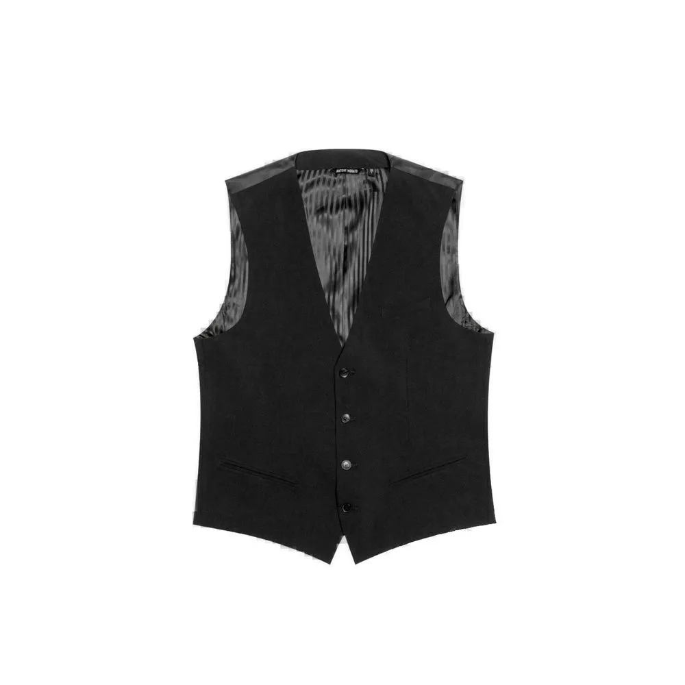 Antony Morato Men's Black Polyester Vest