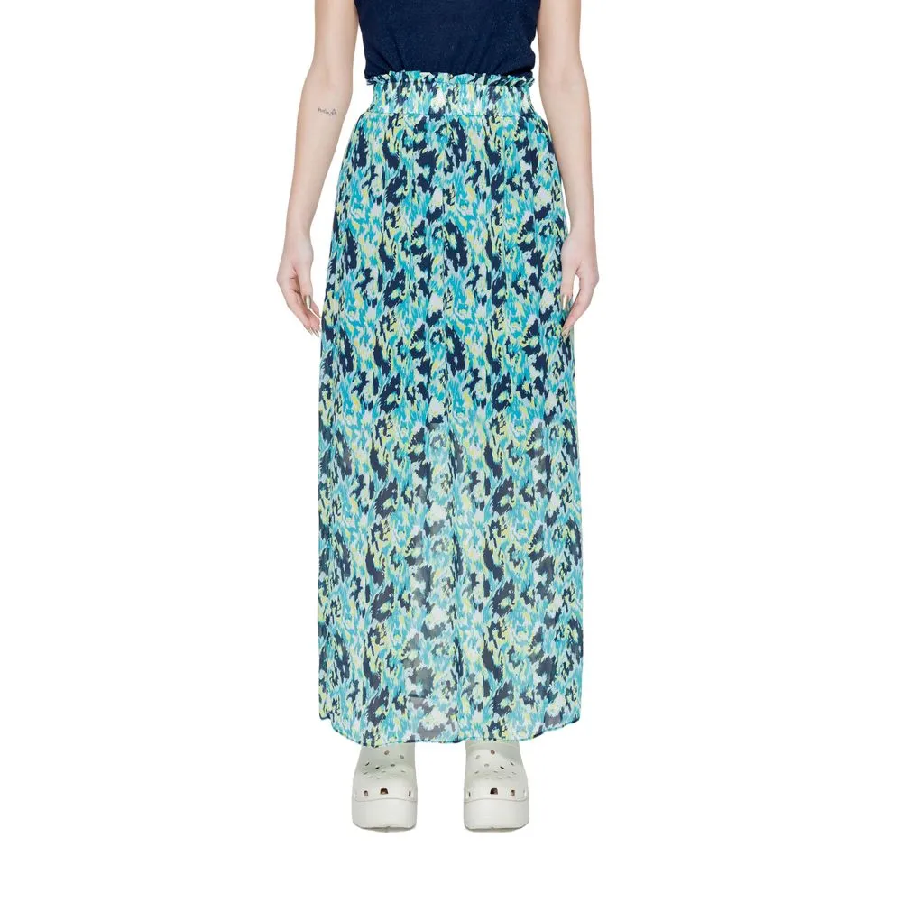 Morgan De Toi Women's Turquoise Polyester Skirt