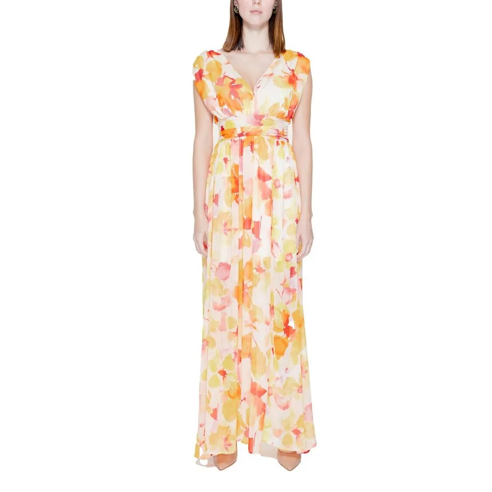 Morgan De Toi Women's Orange Polyester Dress