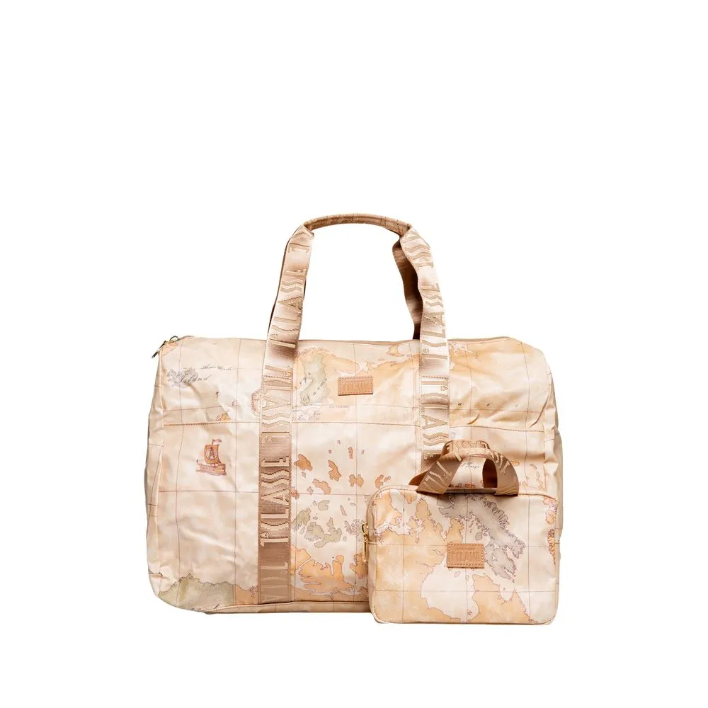 Alviero Martini Prima Classe Women's Beige Polyethylene Handbag