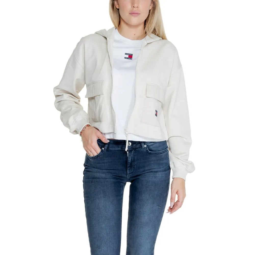 Tommy Hilfiger Jeans Men's Beige Cotton Sweater