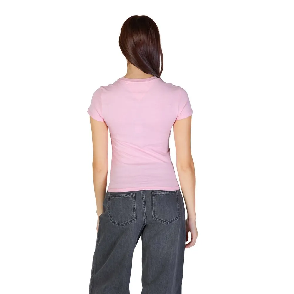 Tommy Hilfiger Jeans Women's Multicolor Cotton Tops & T-Shirt