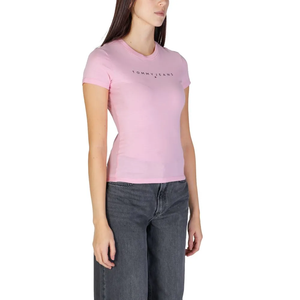 Tommy Hilfiger Jeans Women's Multicolor Cotton Tops & T-Shirt