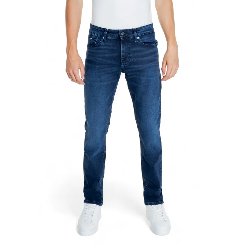 Tommy Hilfiger Jeans Men's Blue Cotton Cotton Jeans & Pant