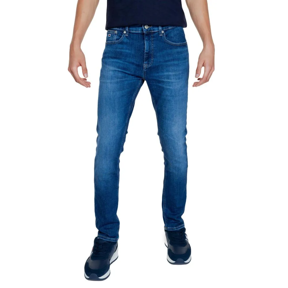 Tommy Hilfiger Jeans Men's Blue Cotton Jeans & Pant
