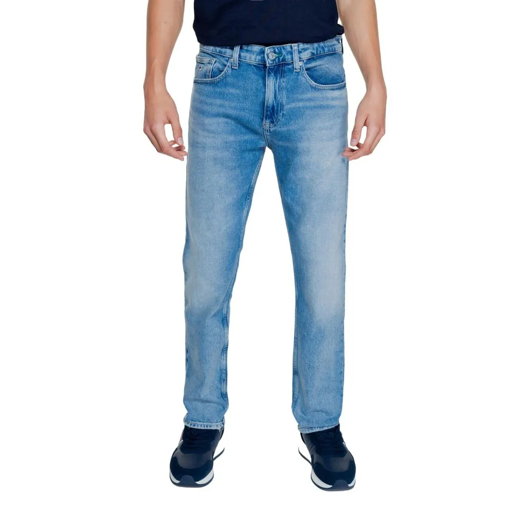 Tommy Hilfiger Jeans Men's Light Blue Cotton Rigenerato Jeans & Pant