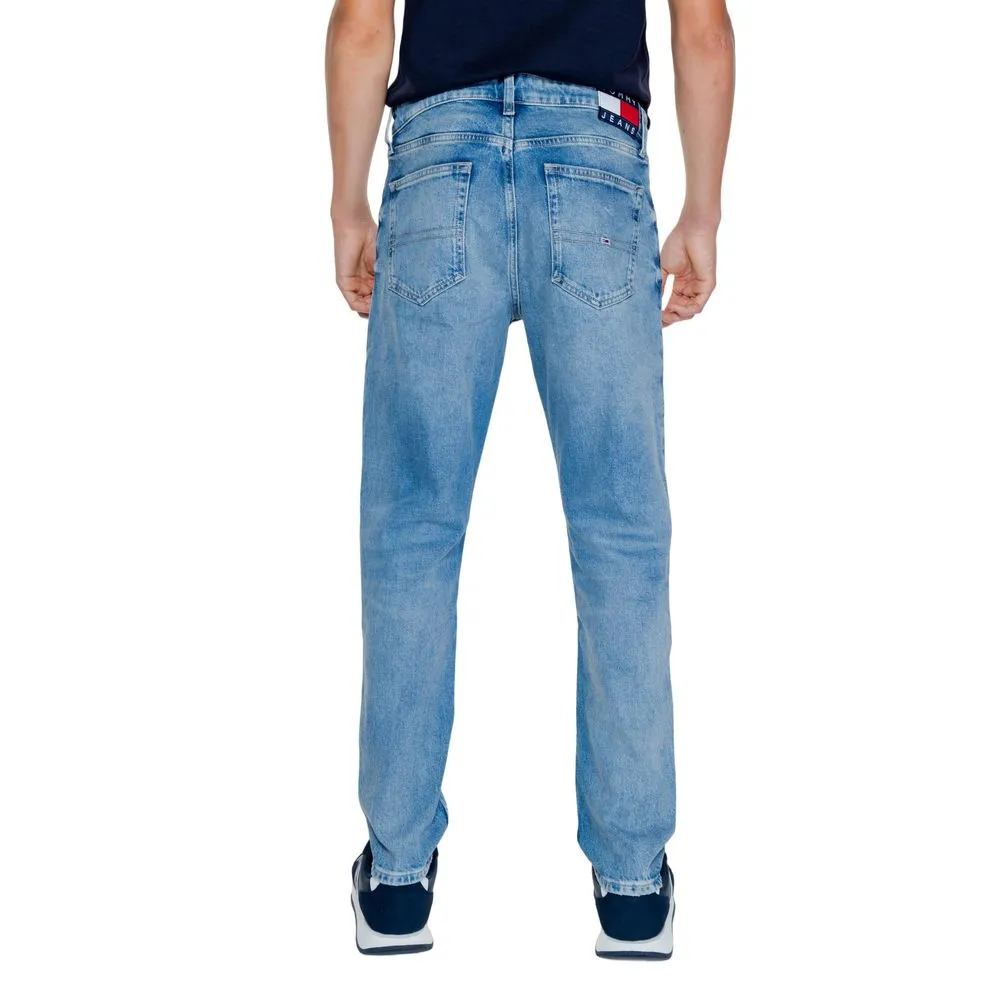 Tommy Hilfiger Jeans Men's Light Blue Cotton Rigenerato Jeans & Pant