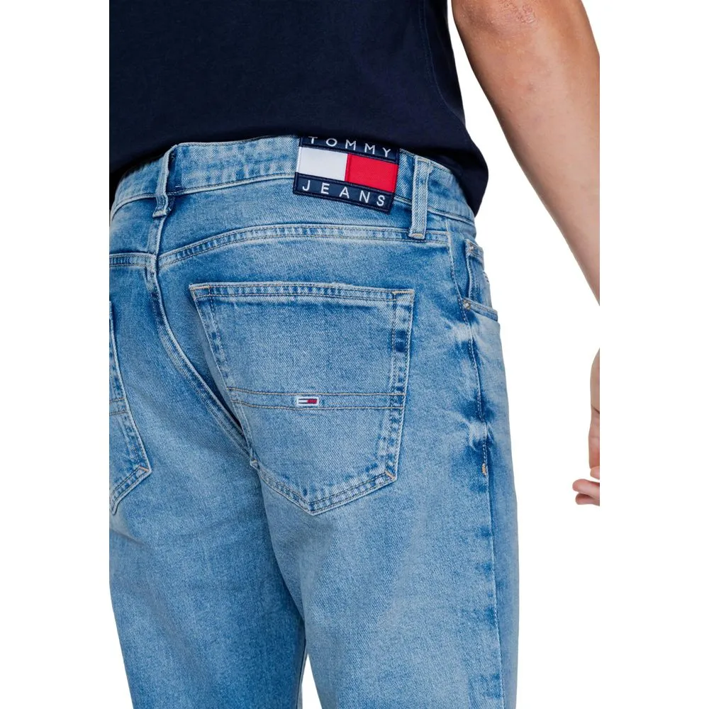 Tommy Hilfiger Jeans Men's Light Blue Cotton Rigenerato Jeans & Pant