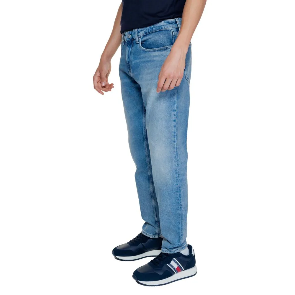 Tommy Hilfiger Jeans Men's Light Blue Cotton Rigenerato Jeans & Pant