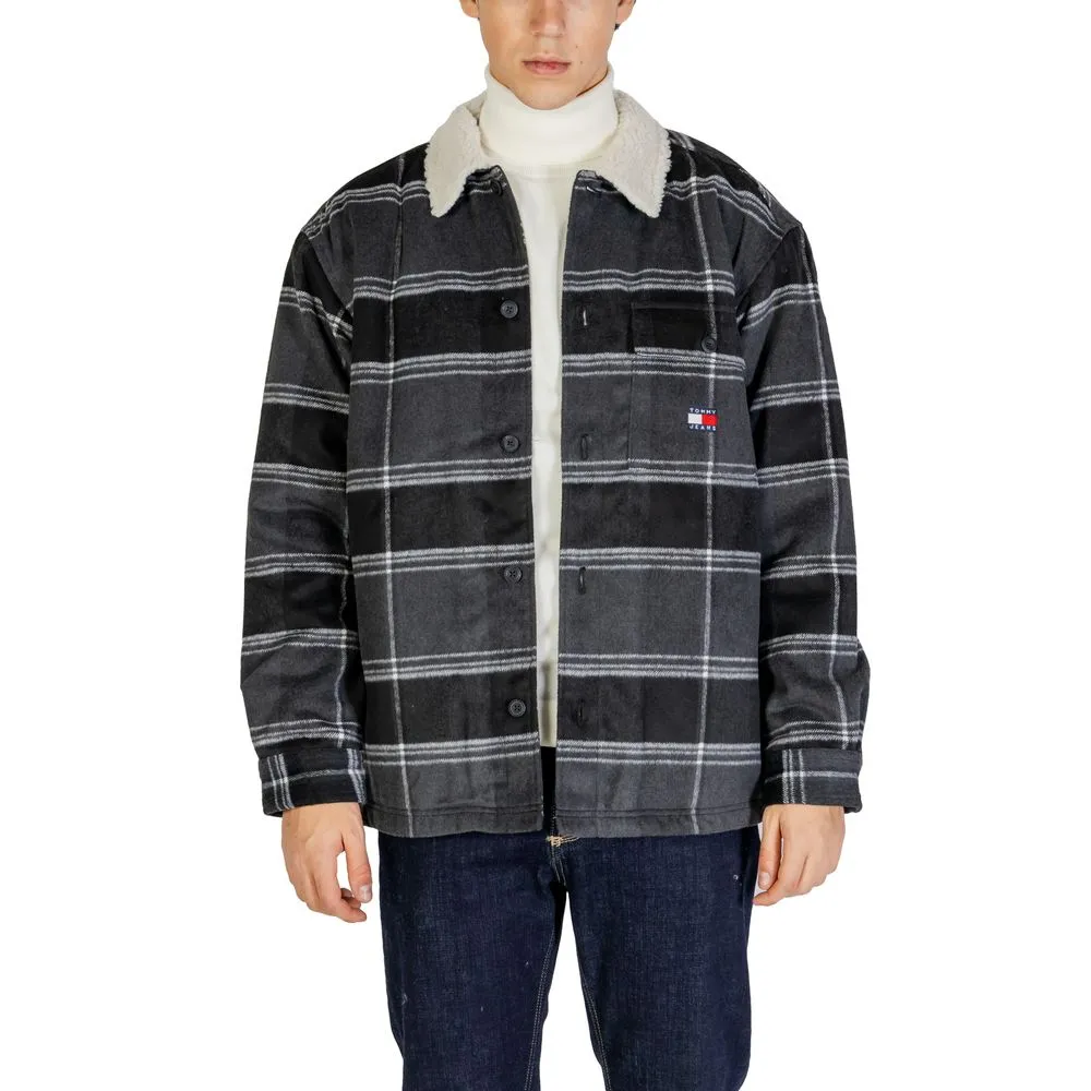 Tommy Hilfiger Jeans Men's Black Recycled Polyester Jacket