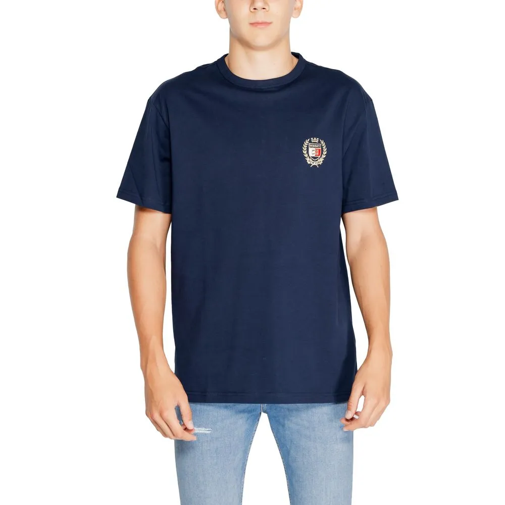 Tommy Hilfiger Jeans Men's Blue Cotton Rigenerato T-Shirt