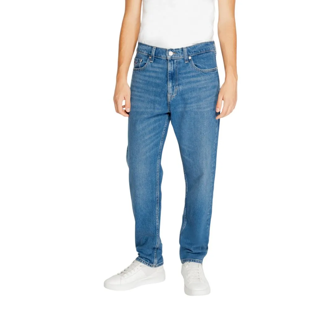 Tommy Hilfiger Jeans Men's Blue Cotton Cotton Jeans & Pant