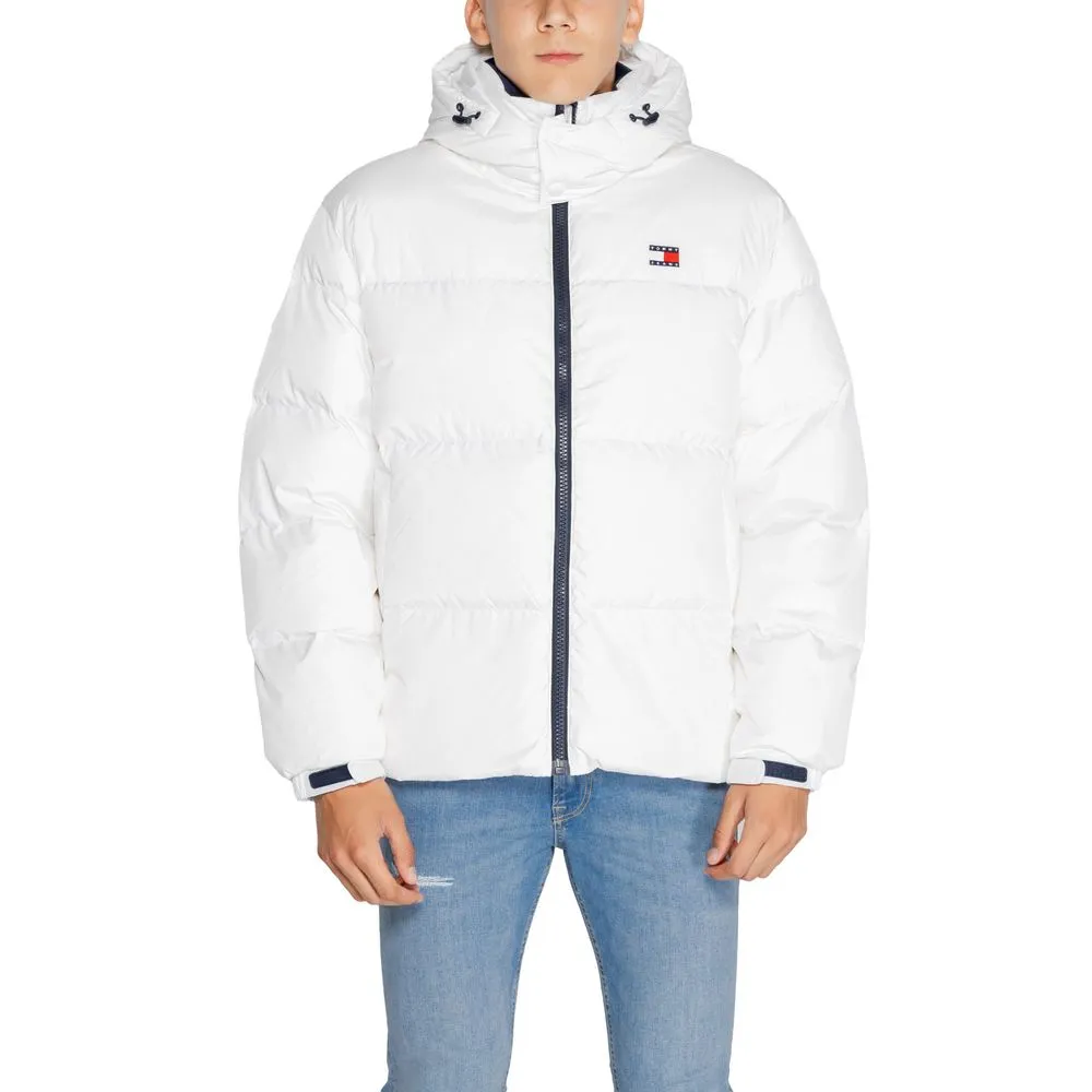 Tommy Hilfiger Jeans Men's White Recycled Polyester Jacket