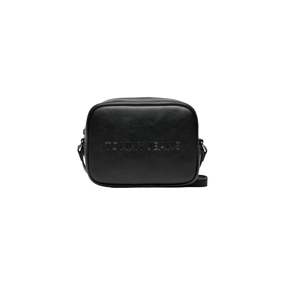 Tommy Hilfiger Jeans Women's Black Polyethylene Handbag