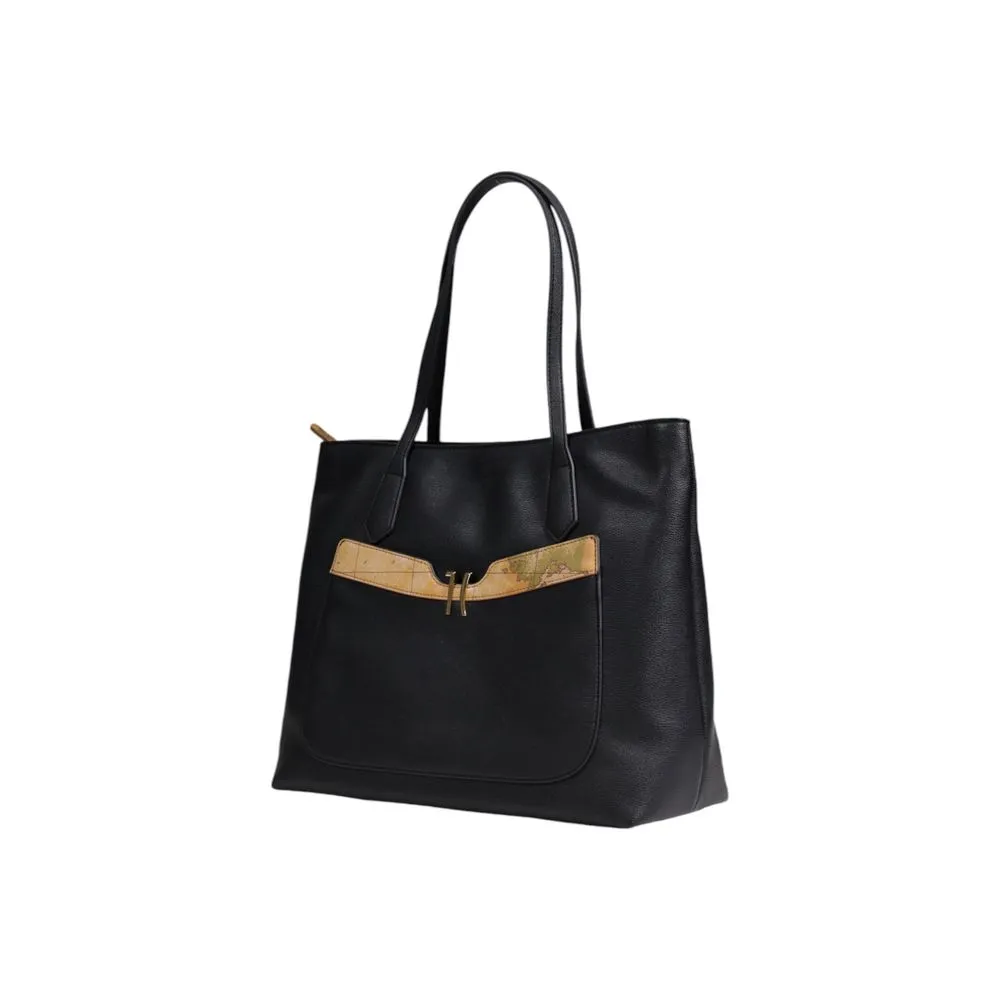 Alviero Martini Prima Classe Women's Black Polyethylene Handbag
