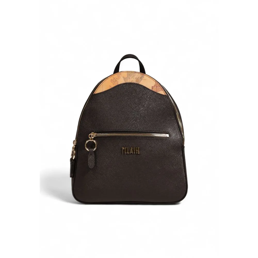 Alviero Martini Prima Classe Women's Black Polyethylene Backpack