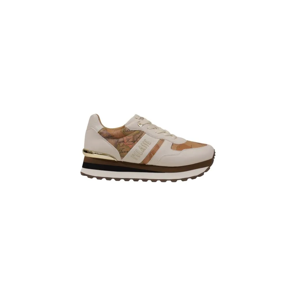 Alviero Martini Prima Classe Women's White Polyethylene Sneaker