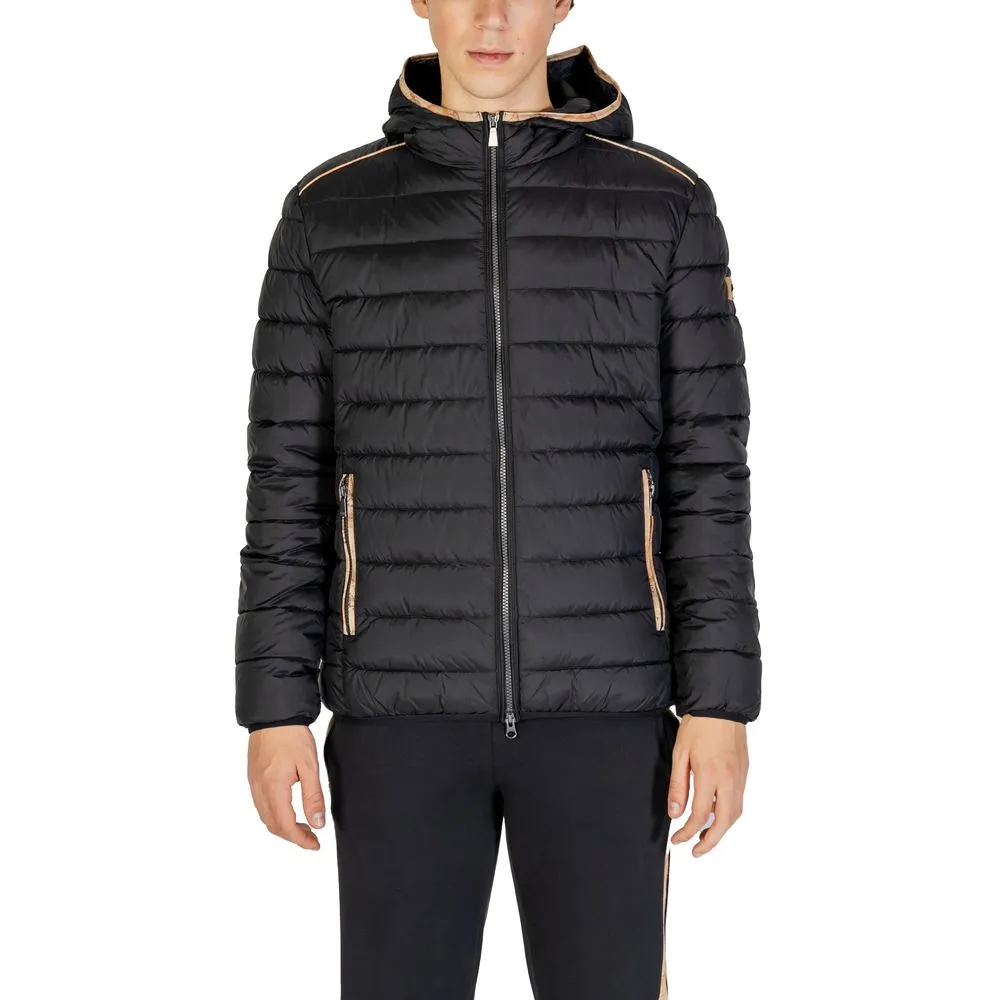 Alviero Martini Prima Classe Men's Black Polyamide Jacket