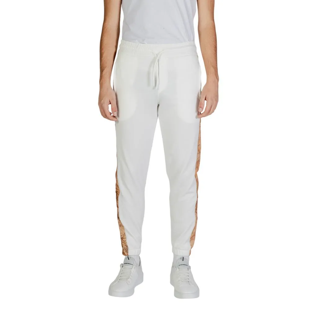 Alviero Martini Prima Classe Men's White Polyester Jeans & Pant