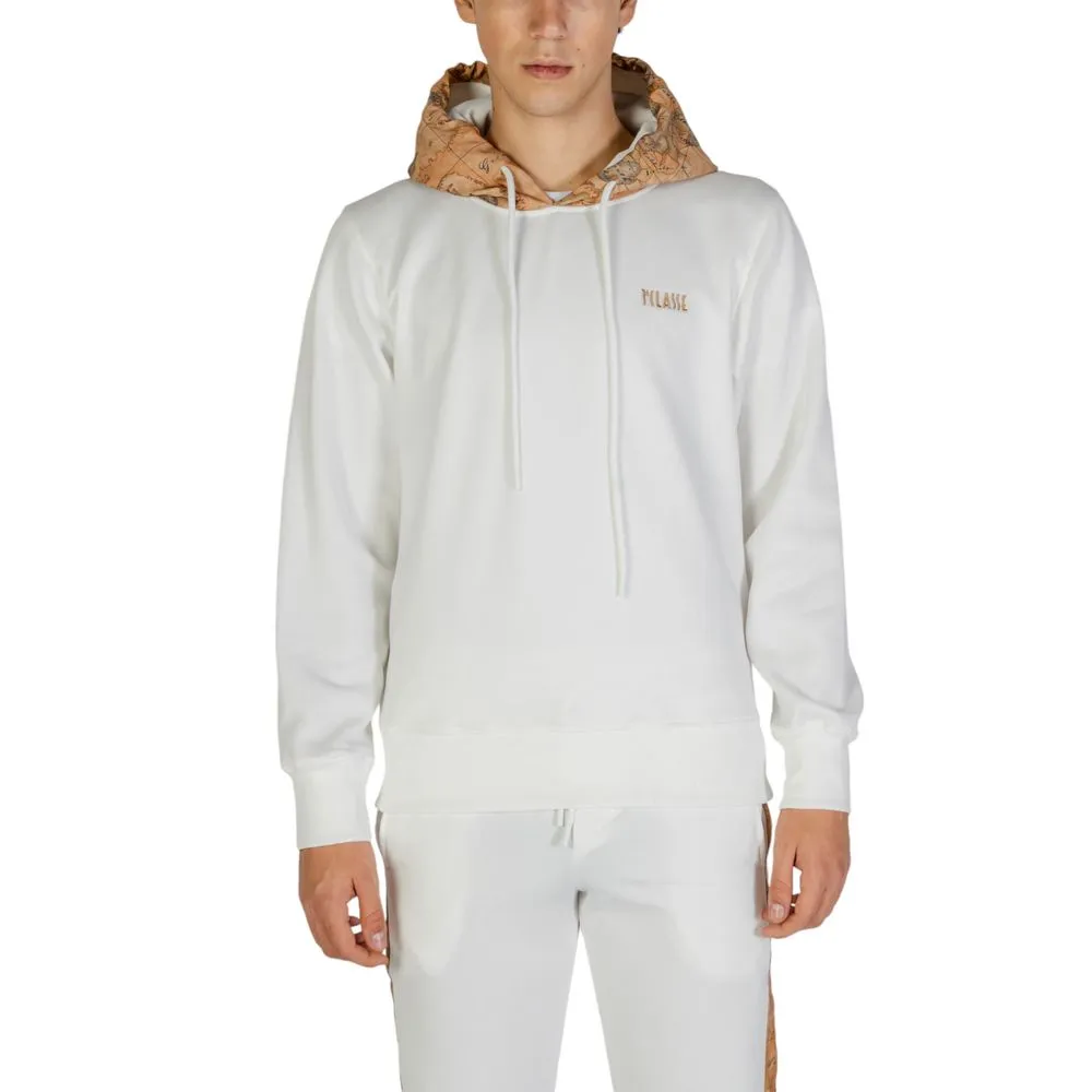 Alviero Martini Prima Classe Men's White Polyester Sweater