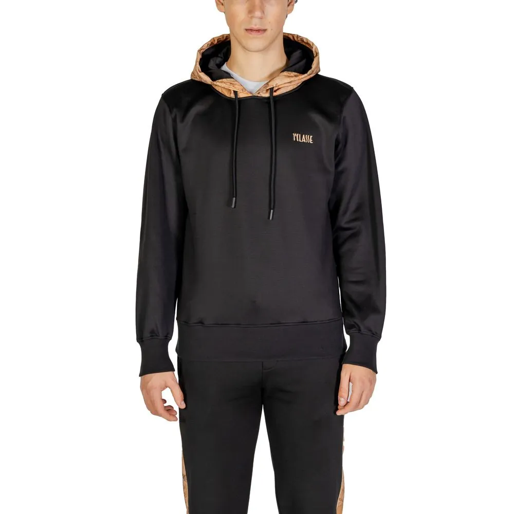 Alviero Martini Prima Classe Men's Black Polyester Sweater