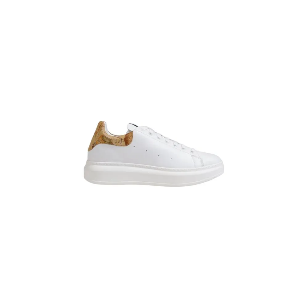 Alviero Martini Prima Classe Men's White Leather Sneaker