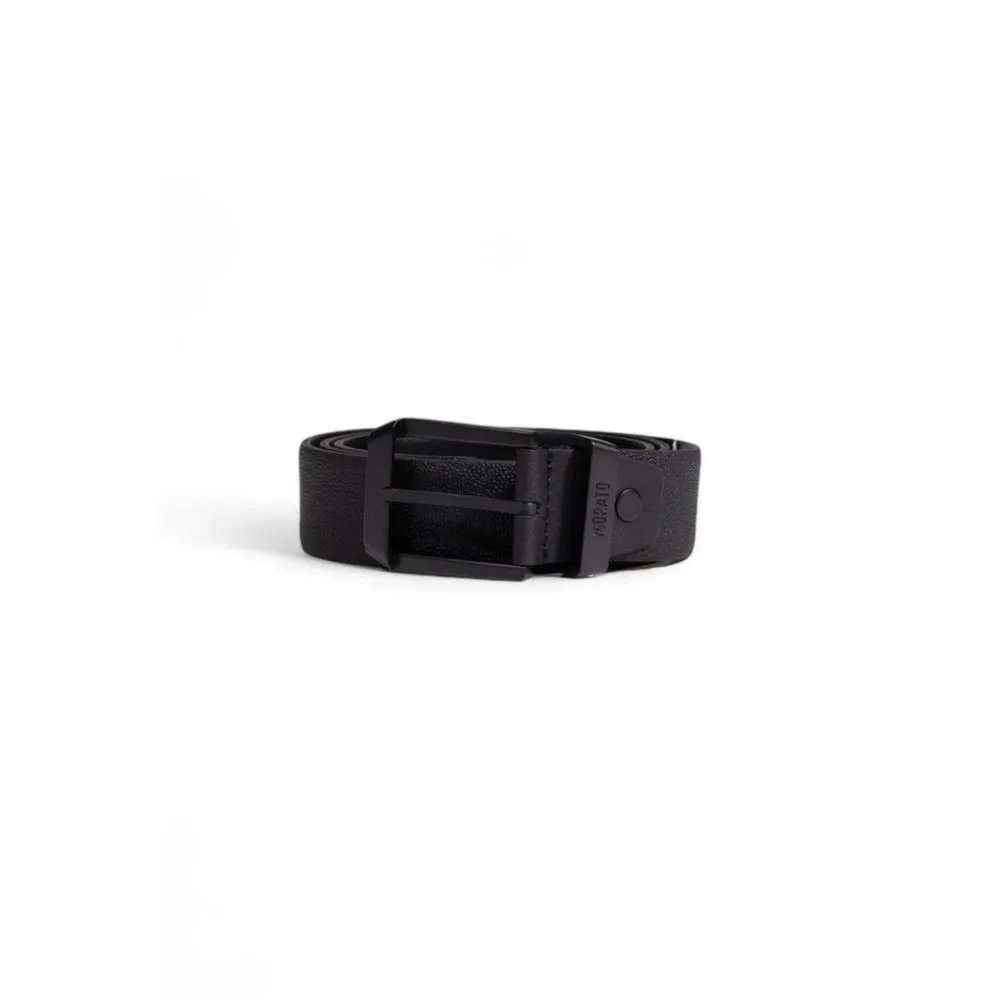Antony Morato Men's Black Leather Belt