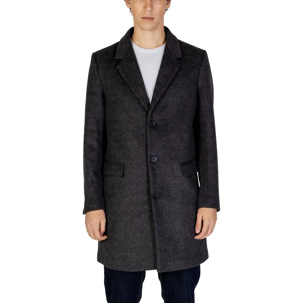 Antony Morato Men's Gray Polyester Jacket