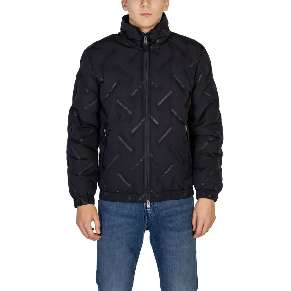 Antony Morato Men's Black Polyester Jacket
