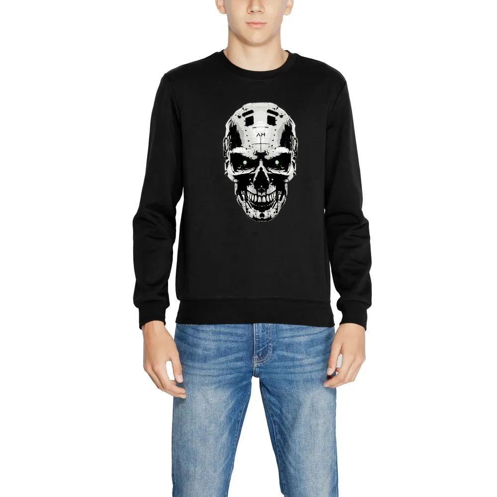 Antony Morato Men's Black Cotton Sweater