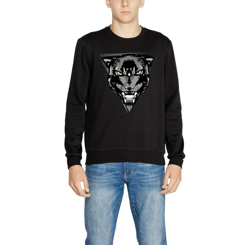 Antony Morato Men's Black Cotton Sweater
