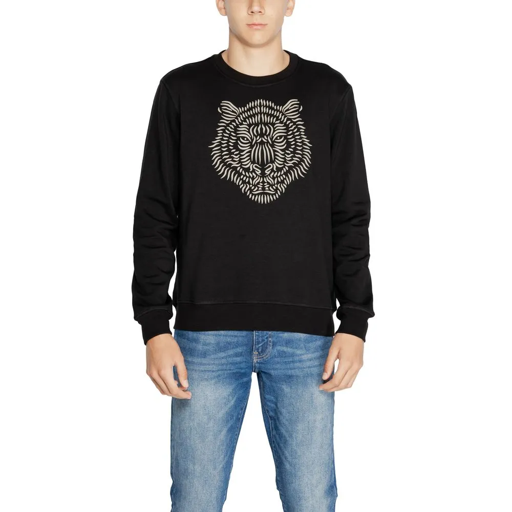 Antony Morato Men's Black Cotton Sweater