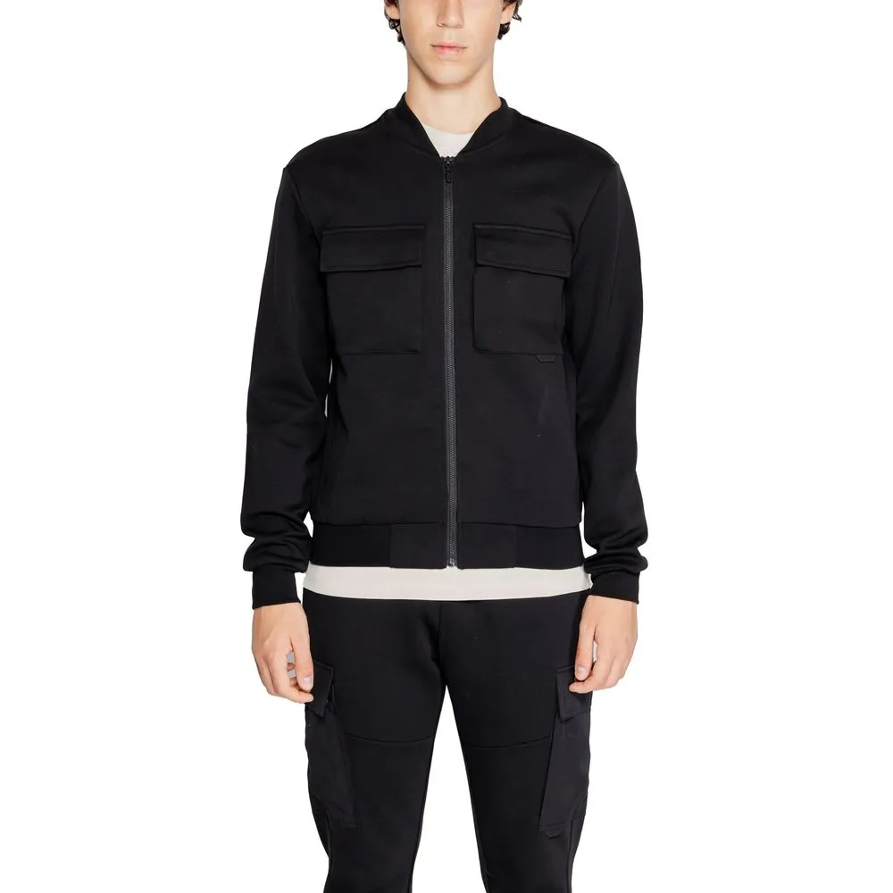 Antony Morato Men's Black Cotton Sweater
