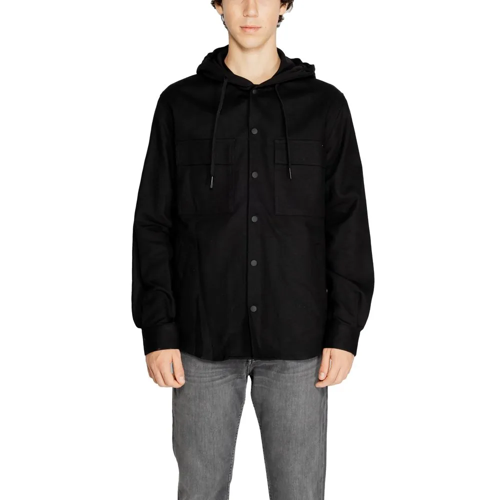 Antony Morato Men's Black Cotton Shirt