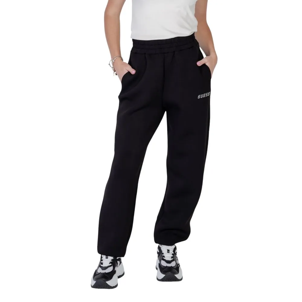 Guess Active Women's Black Viscose Jeans & Pant