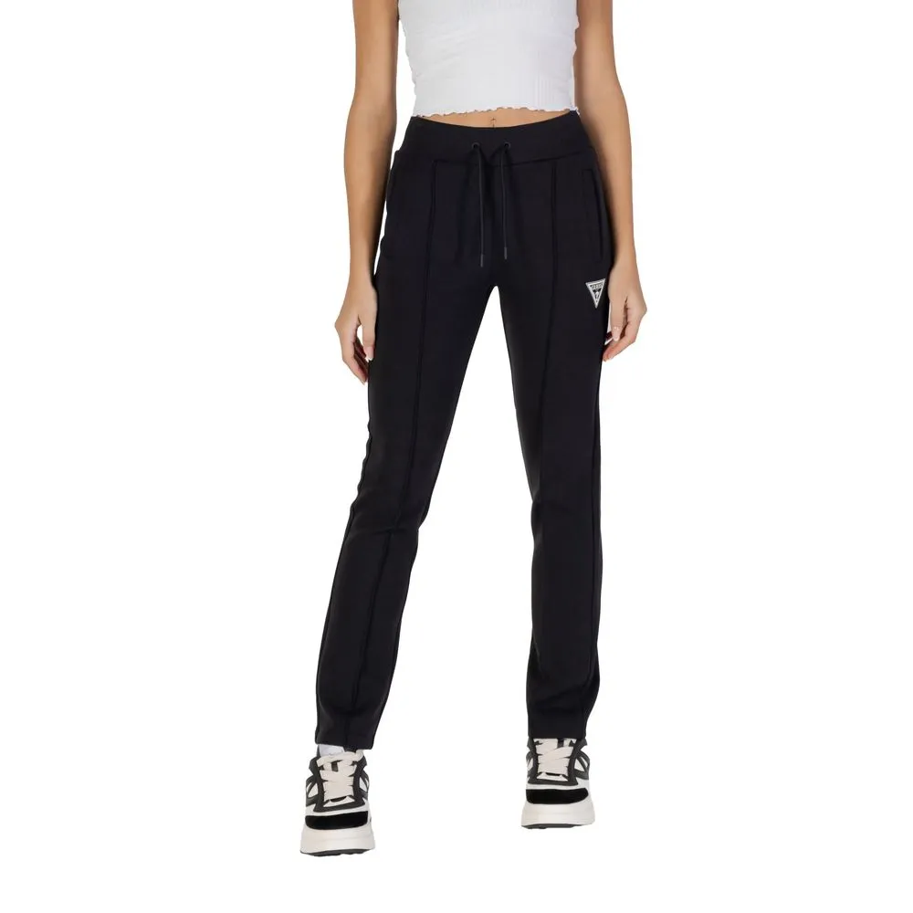 Guess Active Women's Black Cotton Jeans & Pant