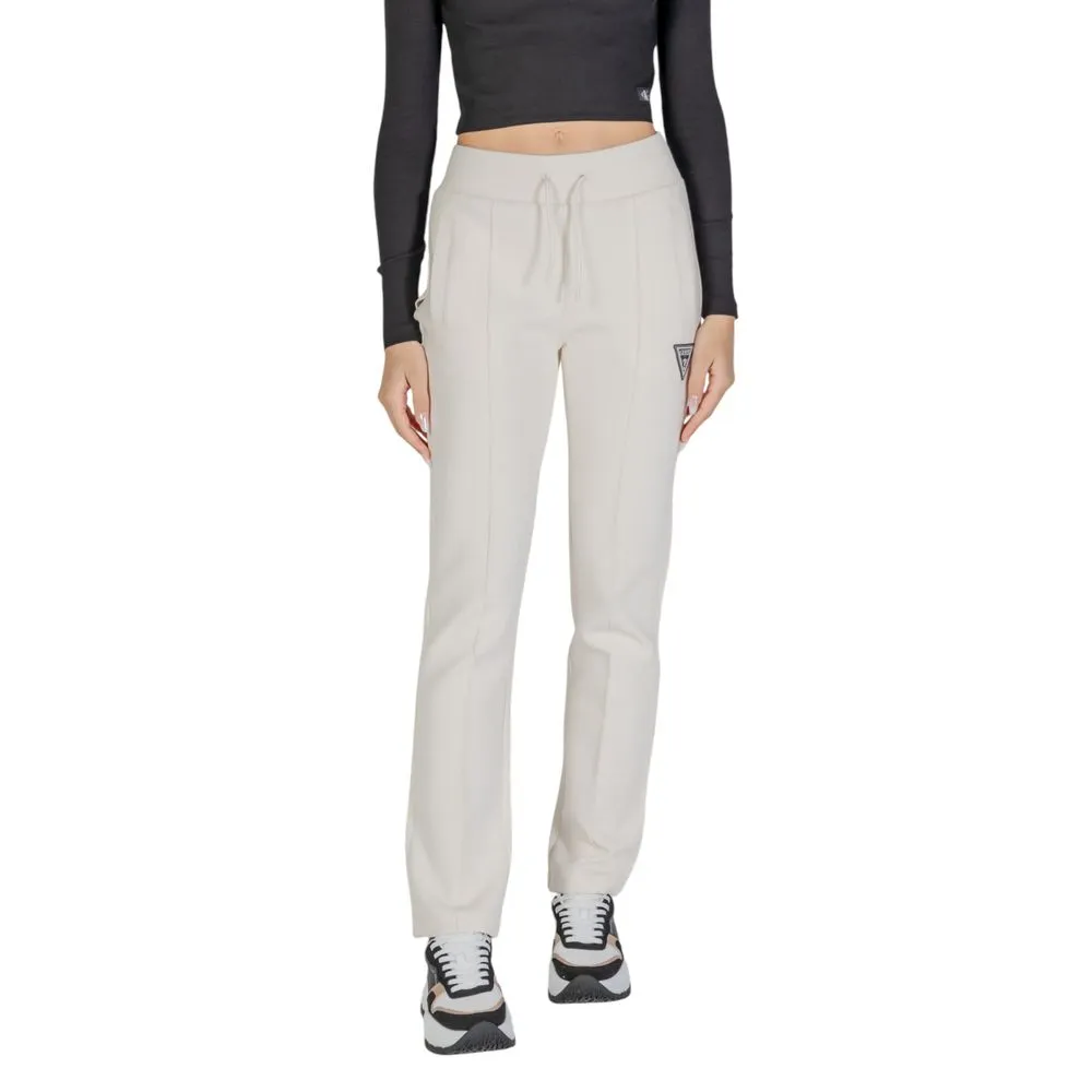 Guess Active Women's Cream Cotton Jeans & Pant