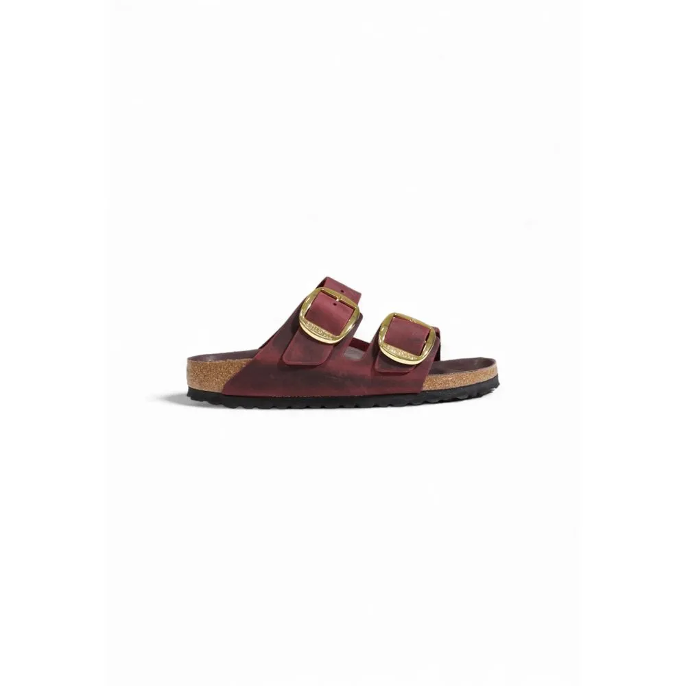 Birkenstock Women's Purple Leather Vegana Sandal
