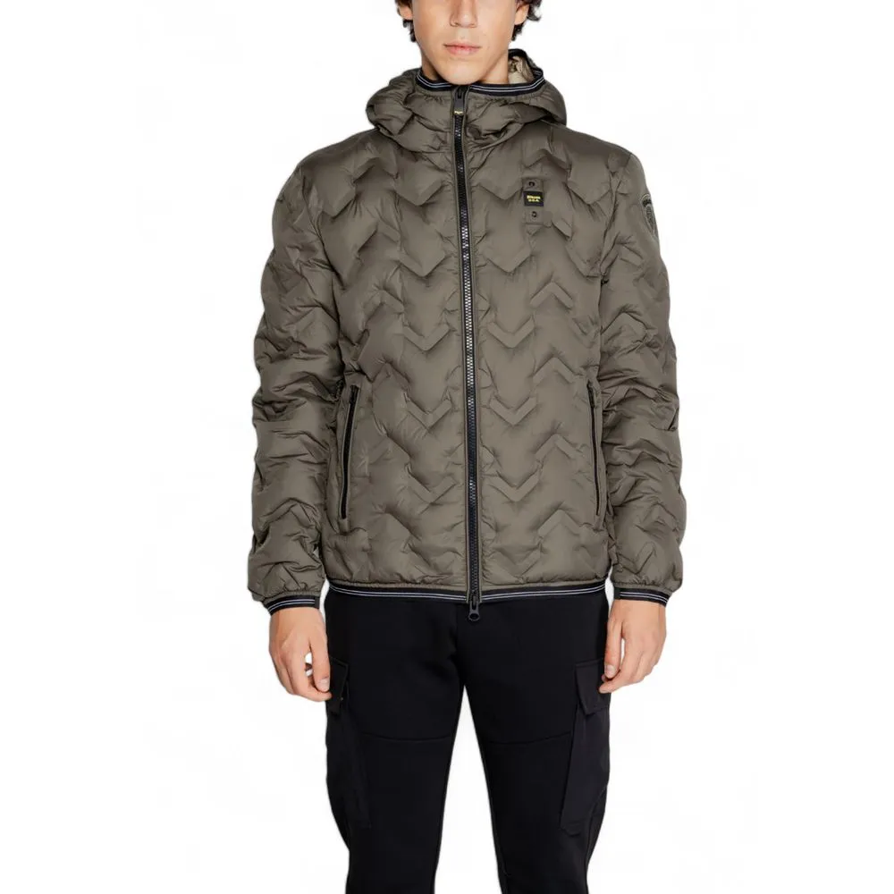 Blauer Men's Green Polyethylene Jacket