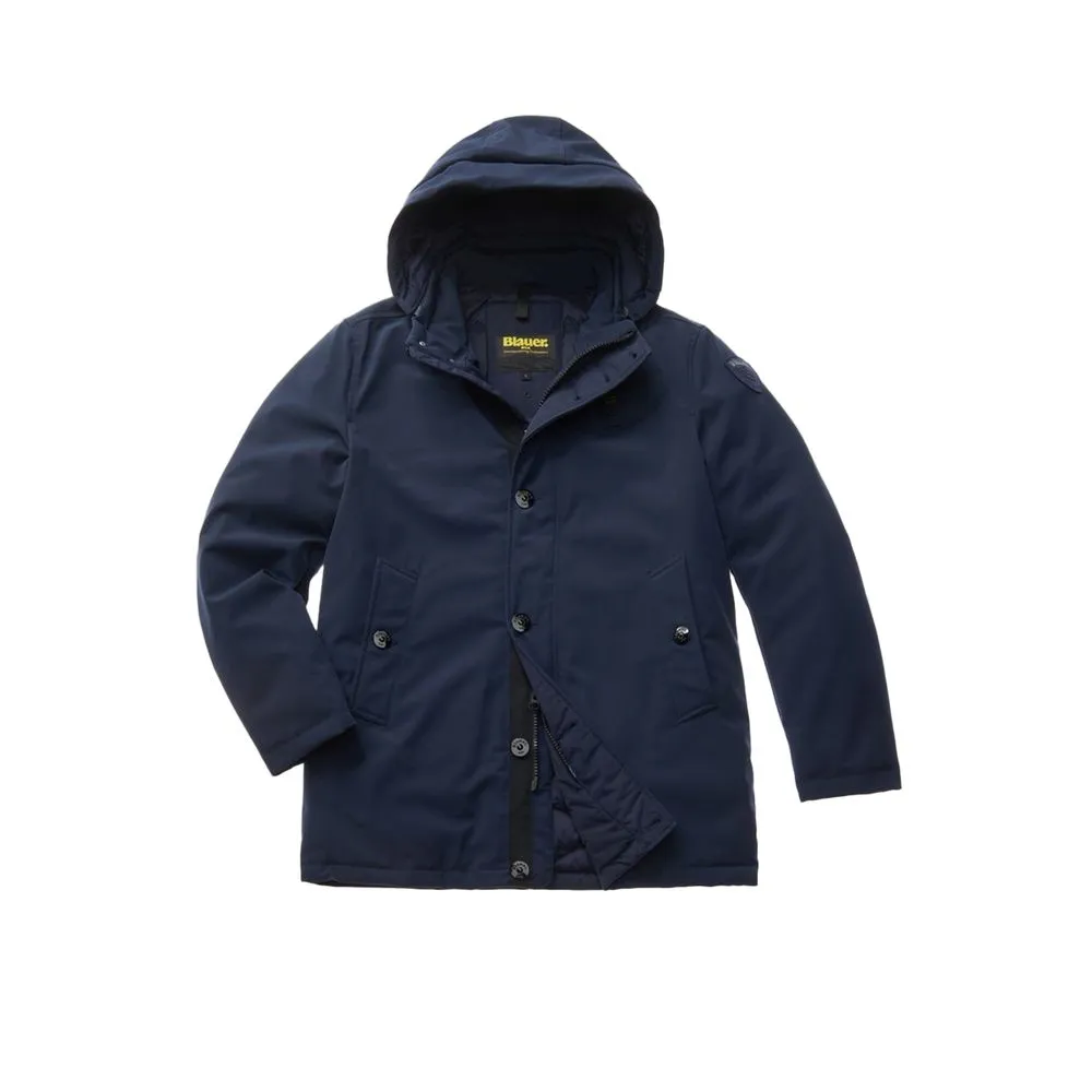 Blauer Men's Blue Polyethylene Jacket