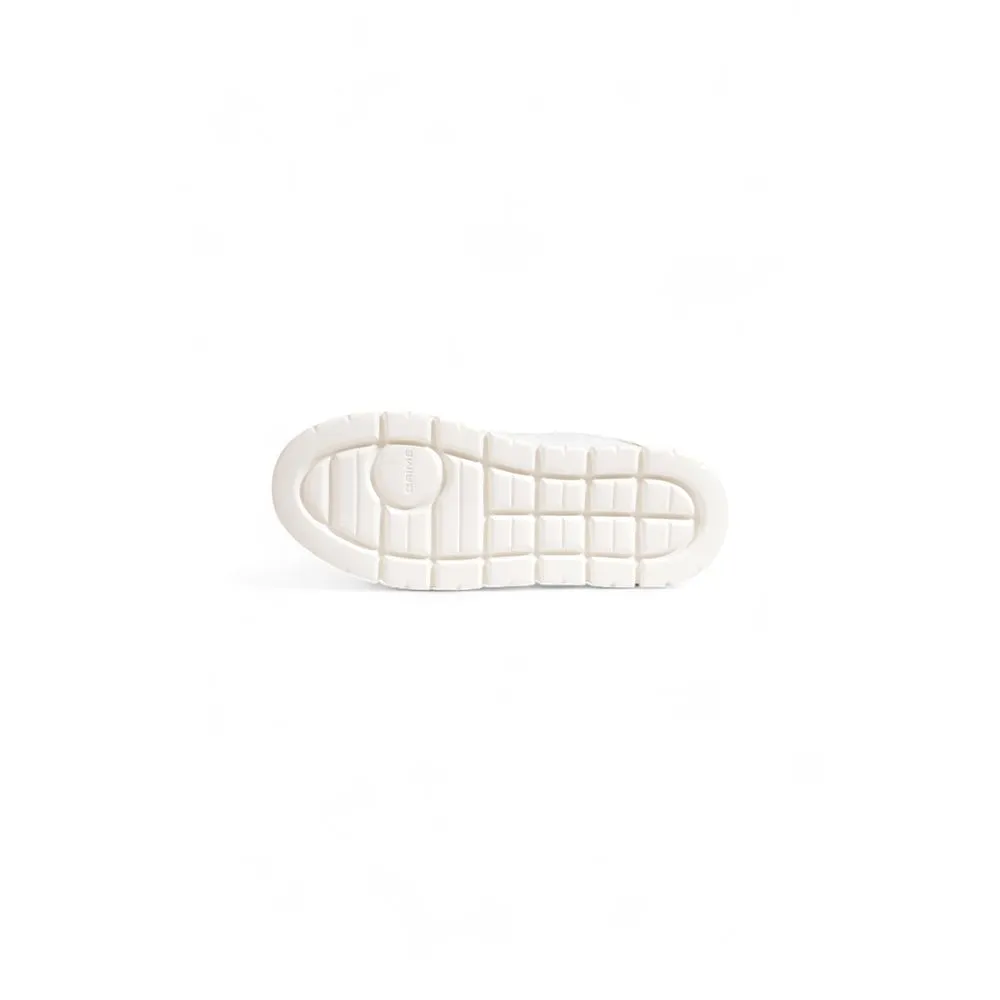 Crime London Women's White Leather Sneaker