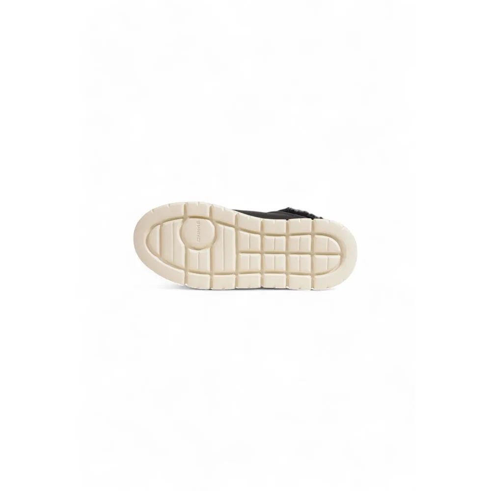 Crime London Women's Black Leather Sneaker